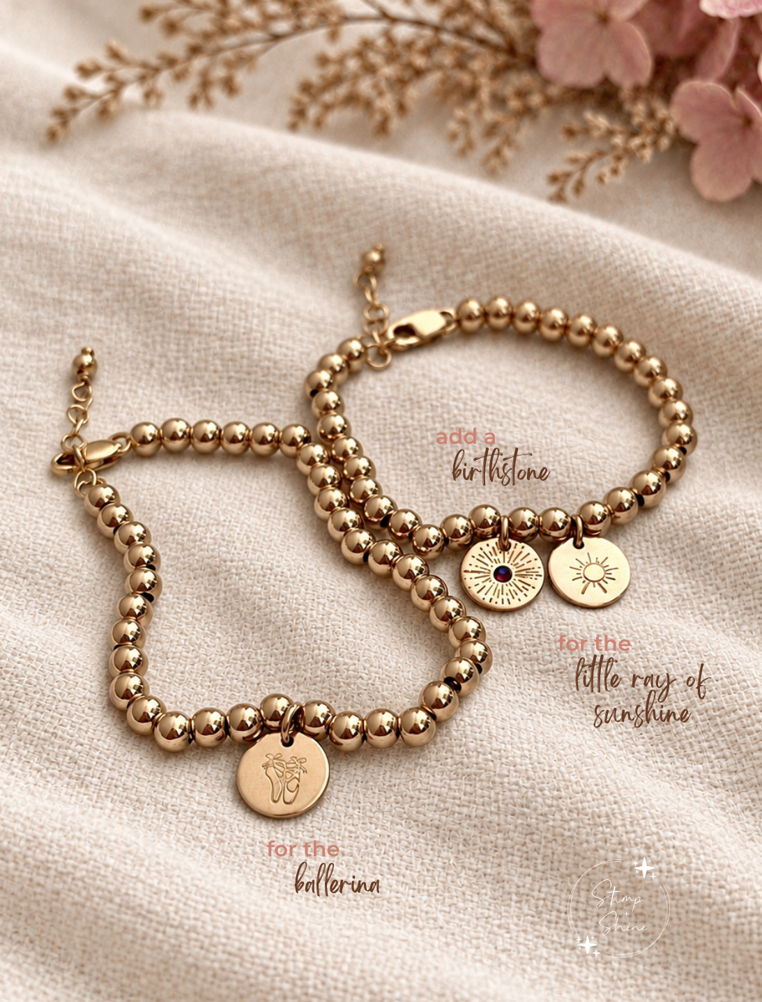 Mini Classic Beaded Baby/Kids Bracelet