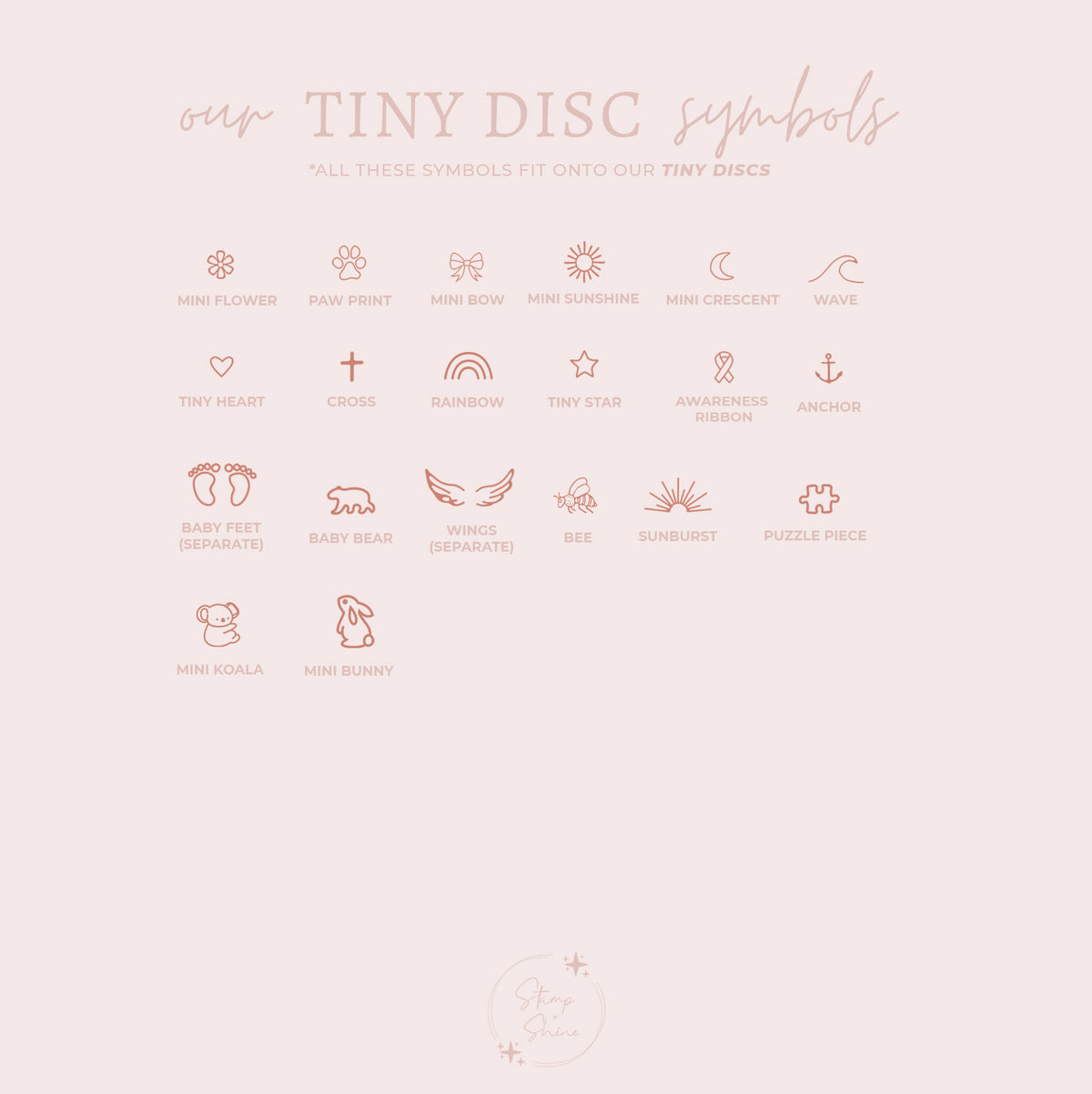 Symbol Single Stud Earring - Tiny Disc