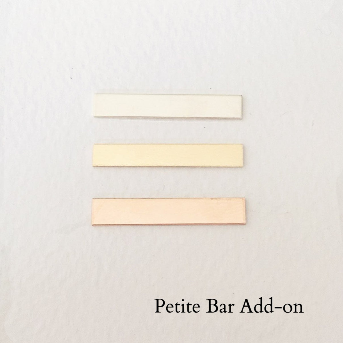 Add a Petite Bar - 30mm x 5mm - Ekalake Handmade Jewellery