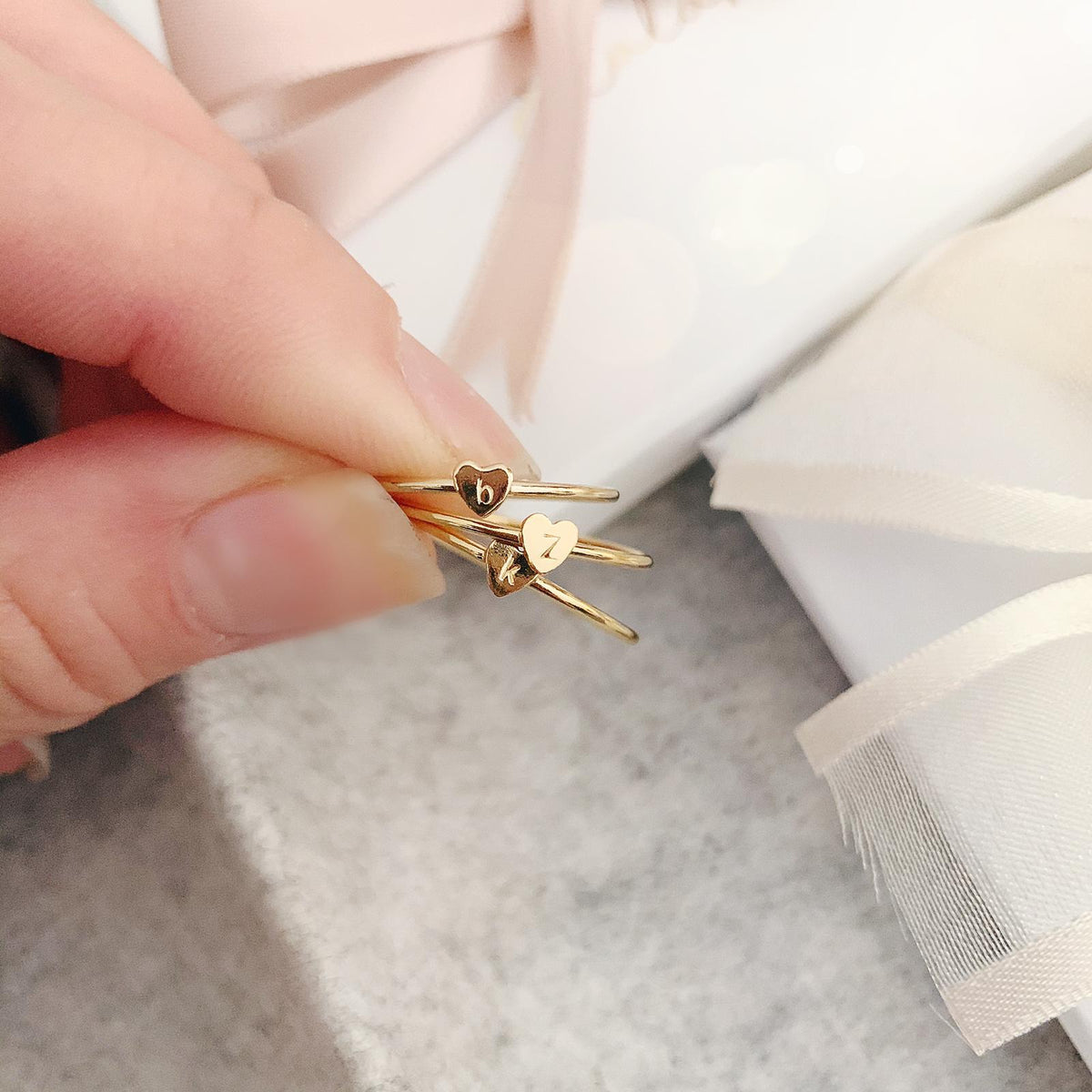 Little Love Heart Ring - Ekalake Handmade Jewellery