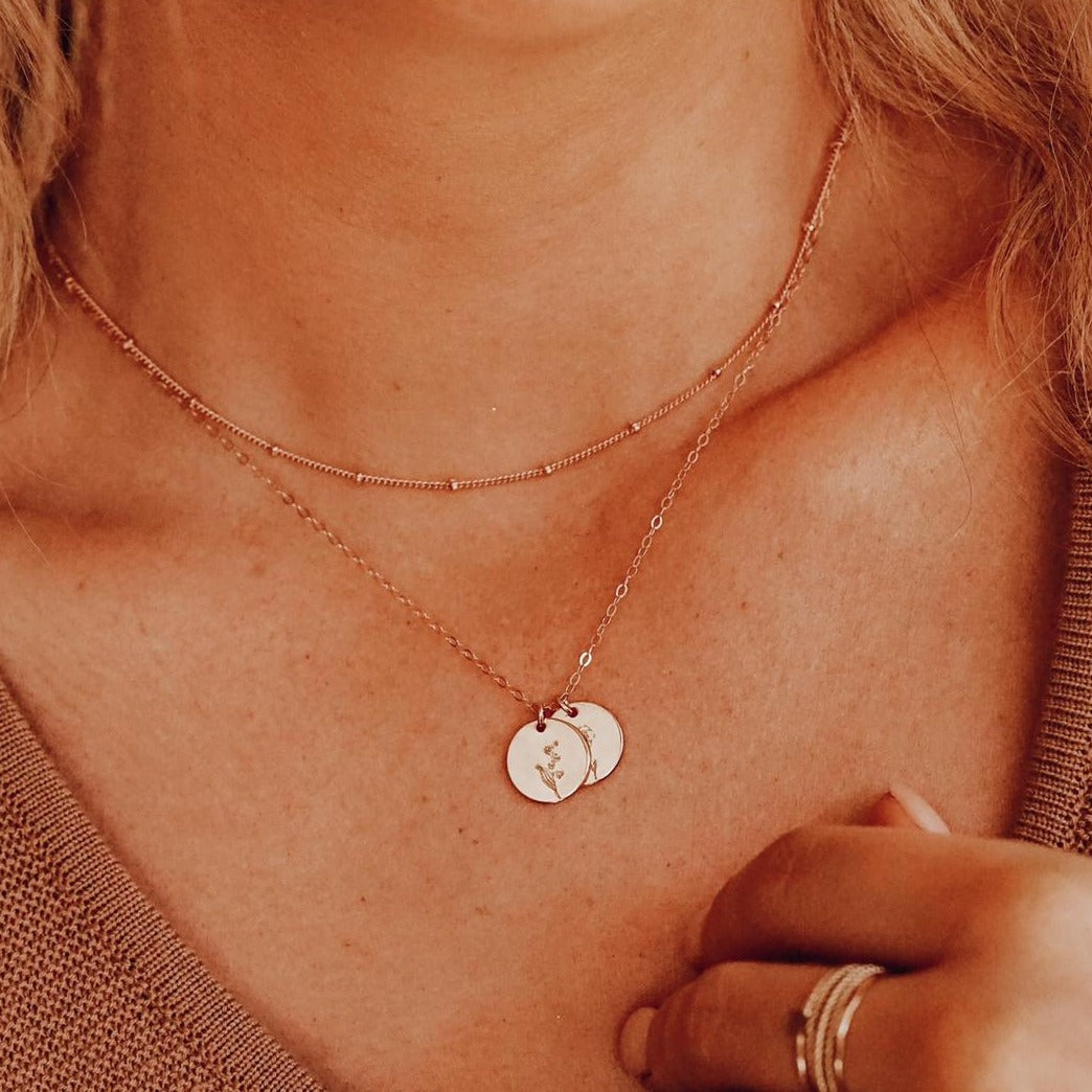 Celeste - Satellite Chain Choker Necklace