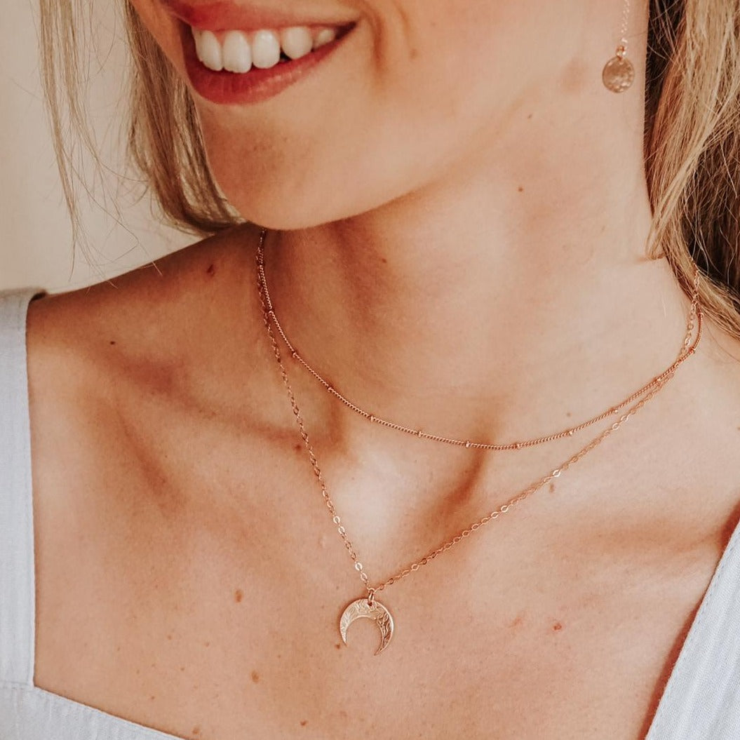 Celeste - Satellite Chain Choker Necklace