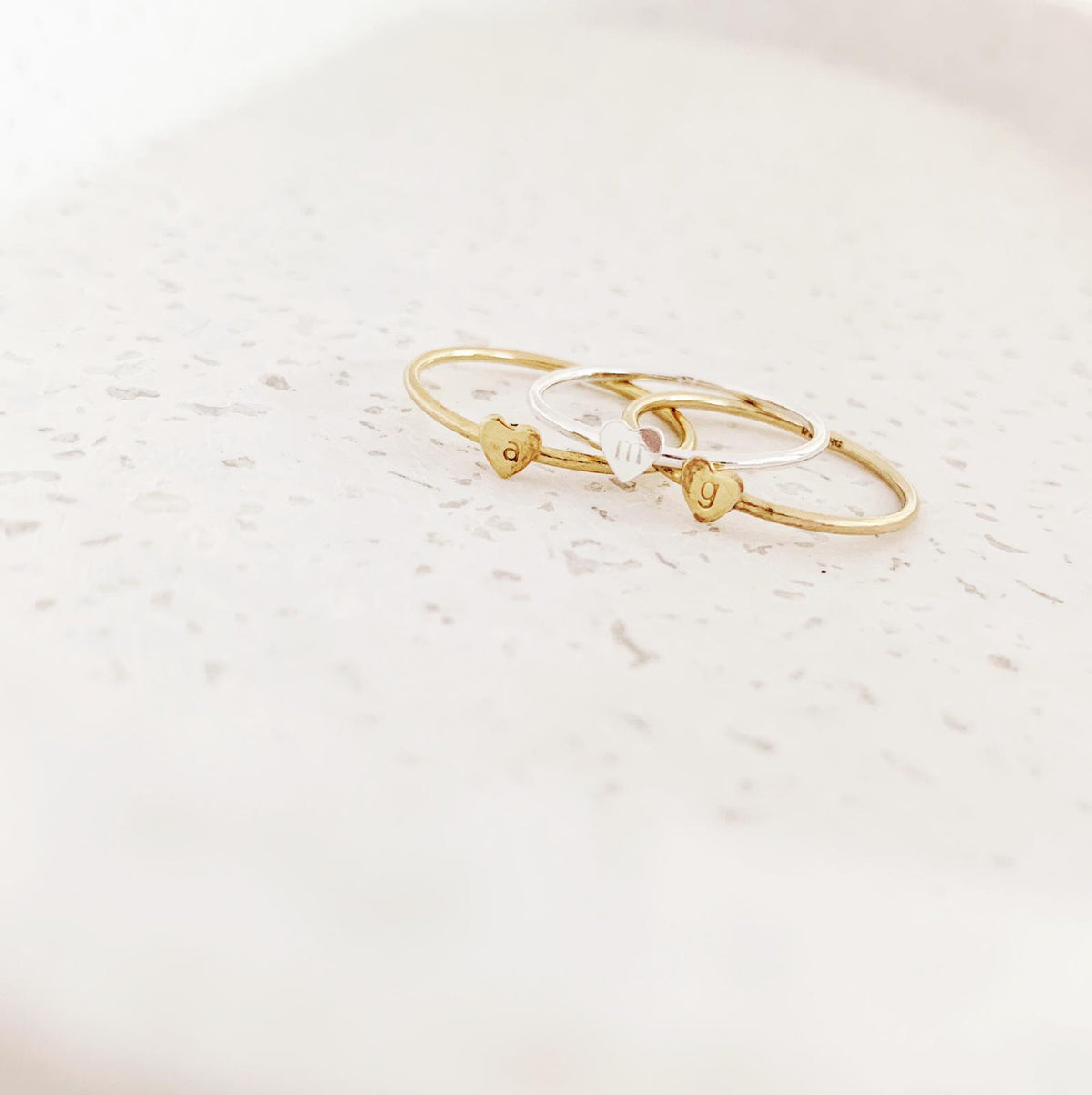 Little Love Heart Ring - Ekalake Handmade Jewellery