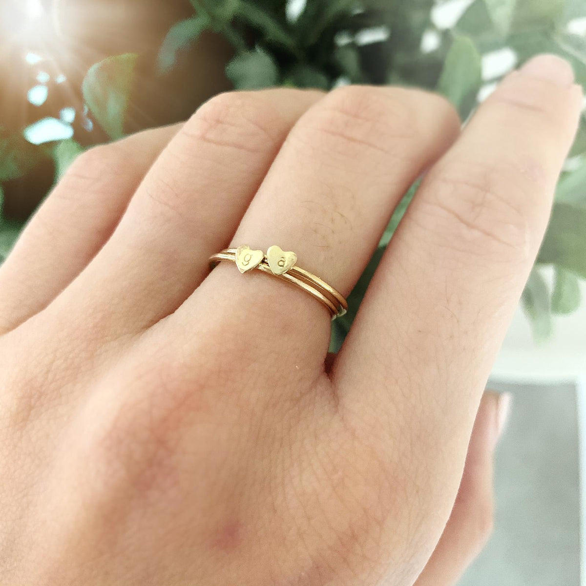 Little Love Heart Ring - Ekalake Handmade Jewellery