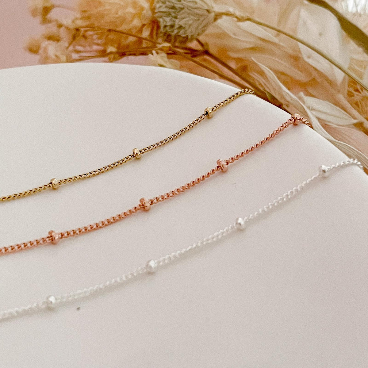 Celeste - Satellite Chain Choker Necklace