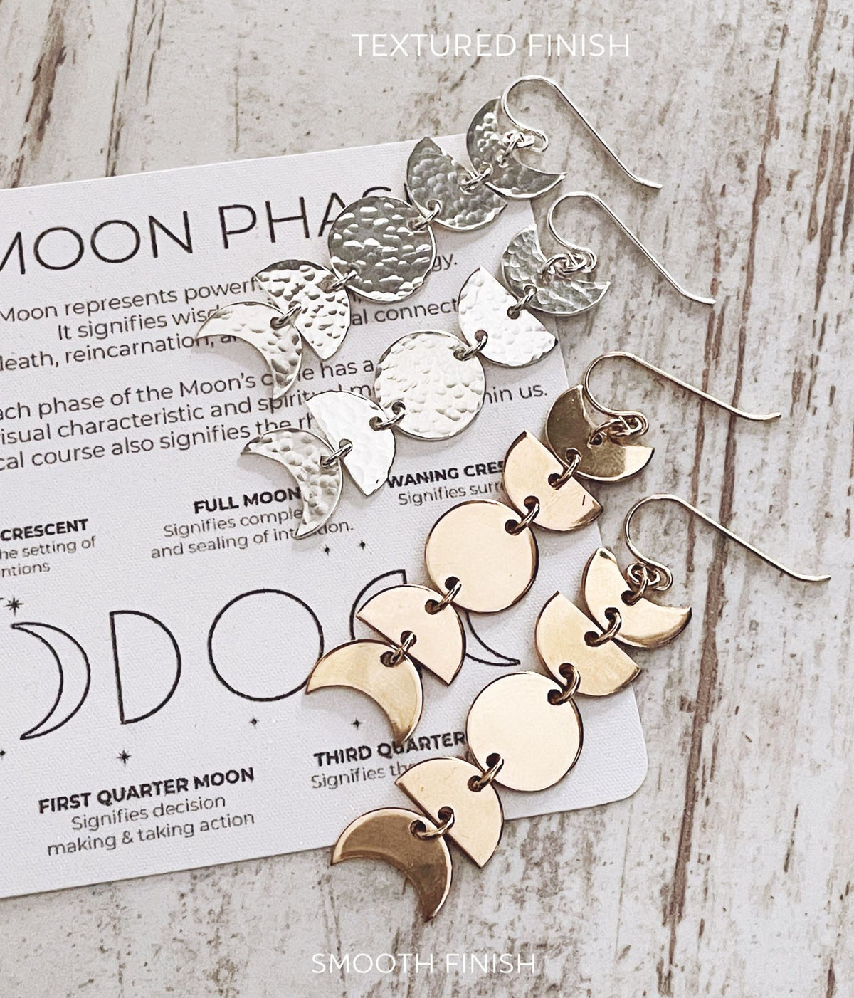 Moon Phase Earrings
