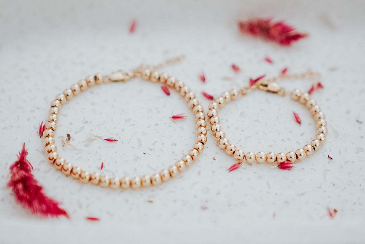 Classic Beaded Bracelets  - Matching Mama + Mini