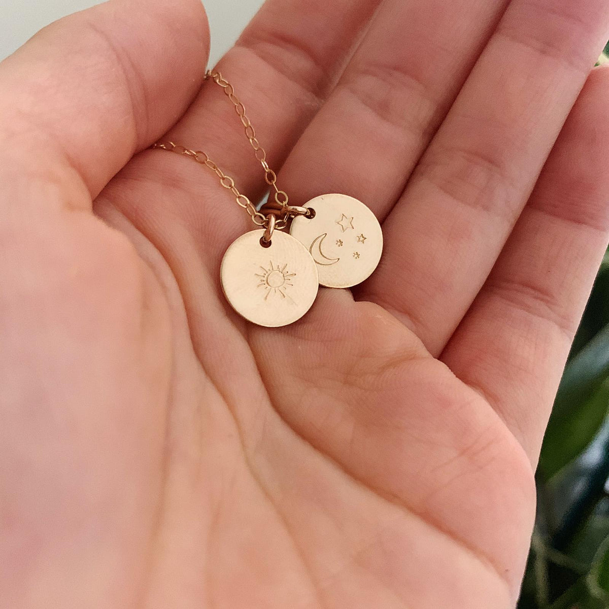 My Sun, Moon &amp; all of my Stars - Midi Discs - Ekalake Handmade Jewellery