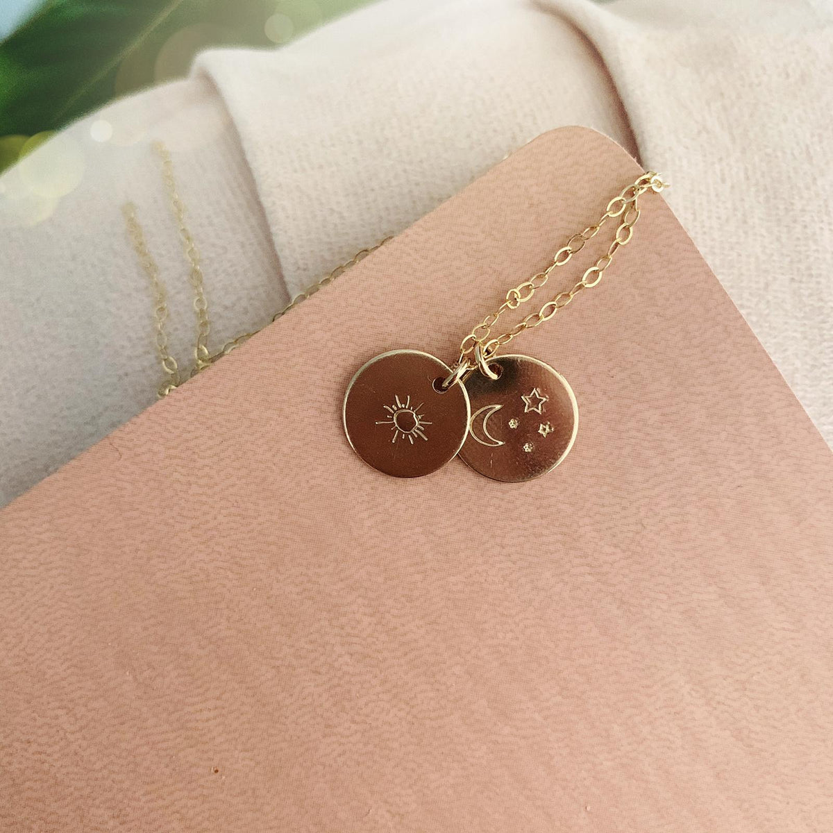 My Sun, Moon &amp; all of my Stars - Midi Discs - Ekalake Handmade Jewellery