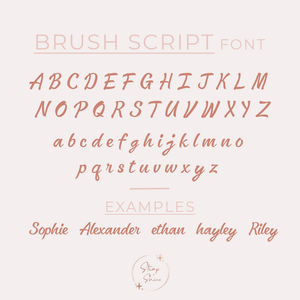 Double Name Necklace - Hand Cut